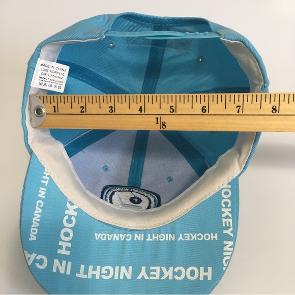 Hockey Night in Canada Budweiser Snap Back Hat Light blue - Picture 7 of 7